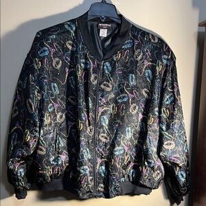 Notations Woman Black Jacket with Pink Accent